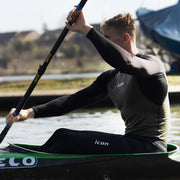 Férfi hosszú ujjú, Tecnostretch™ Performance evezős aláöltözet - Zöld, oldalról