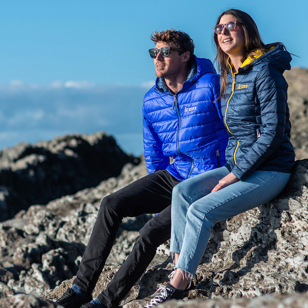 Női, ICON Utcai Kapucnis 'Puffer' Dzseki